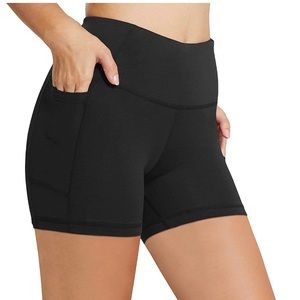 NEW High Waisted Biker Yoga Compression Shorts